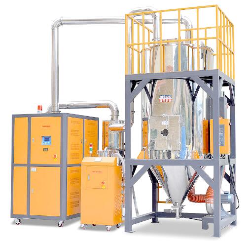 Configuration characteristics of central feeding system process 